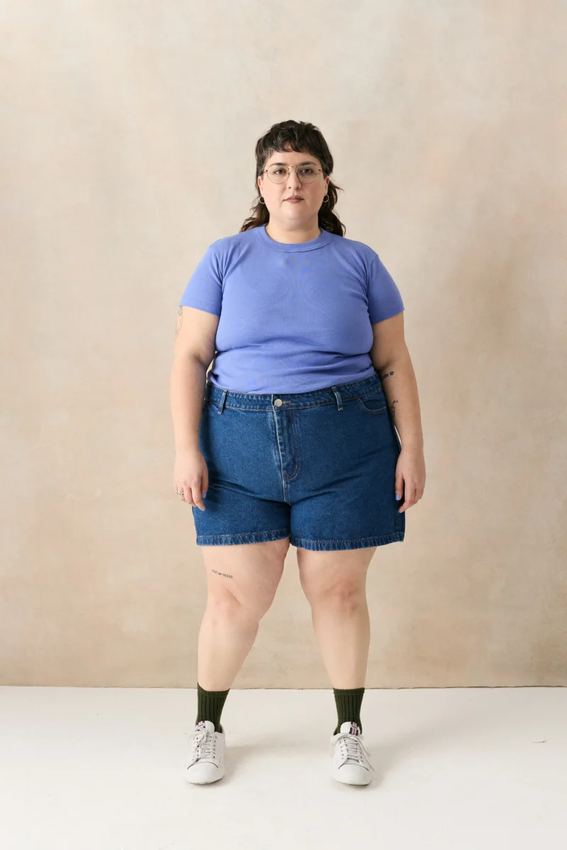 Short azul
