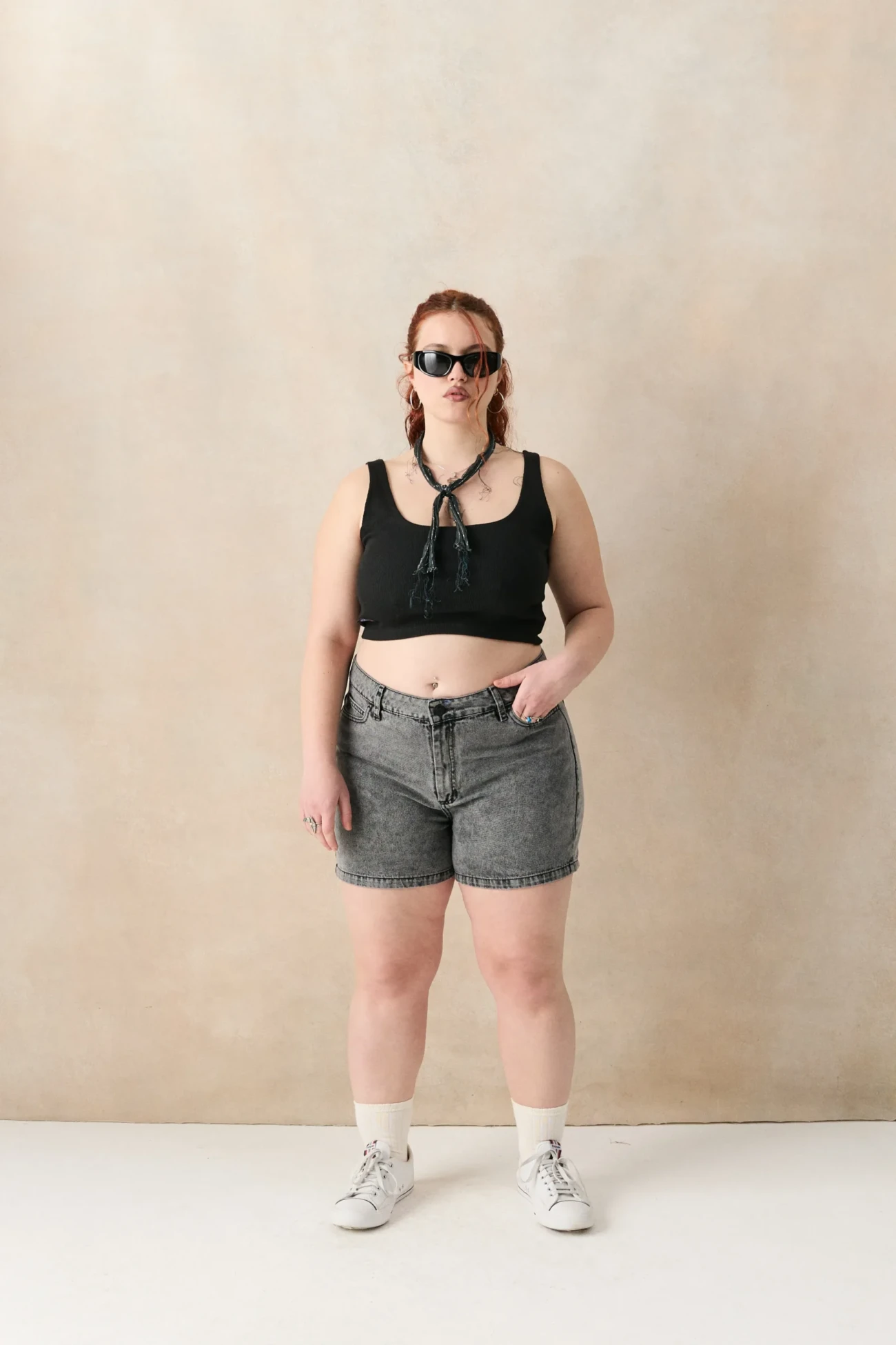 Short gris
