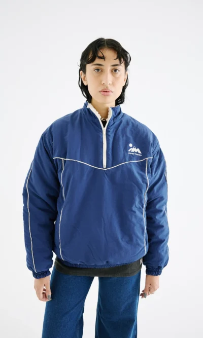 Buzo nylon azul