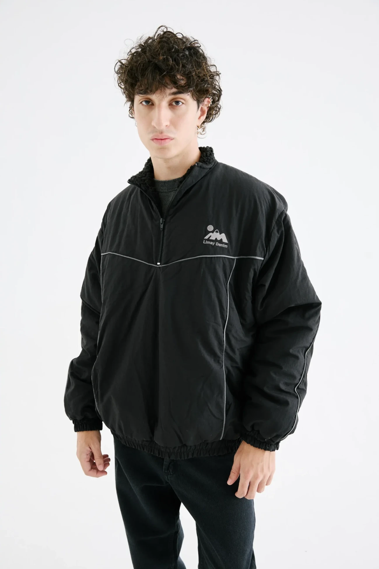 Buzo nylon negro
