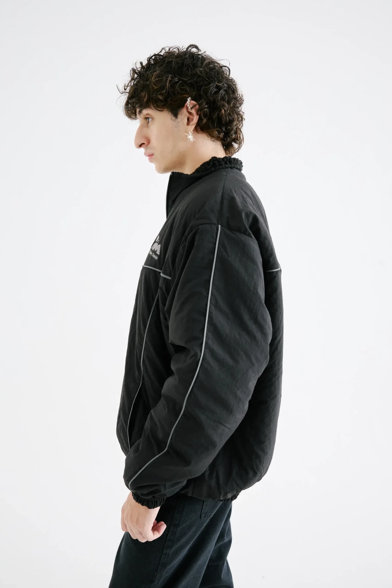 Buzo nylon negro - Image 3
