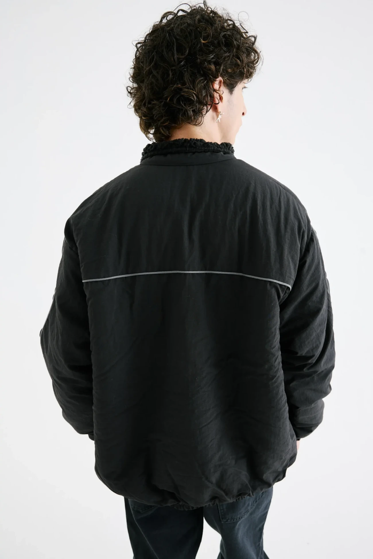 Buzo nylon negro - Image 4