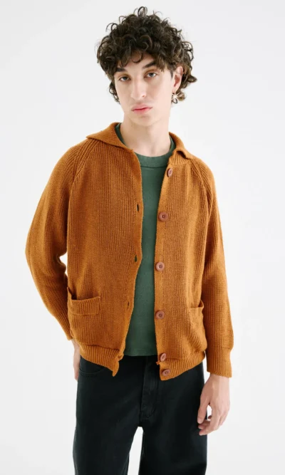 Cardigan chomba marrón