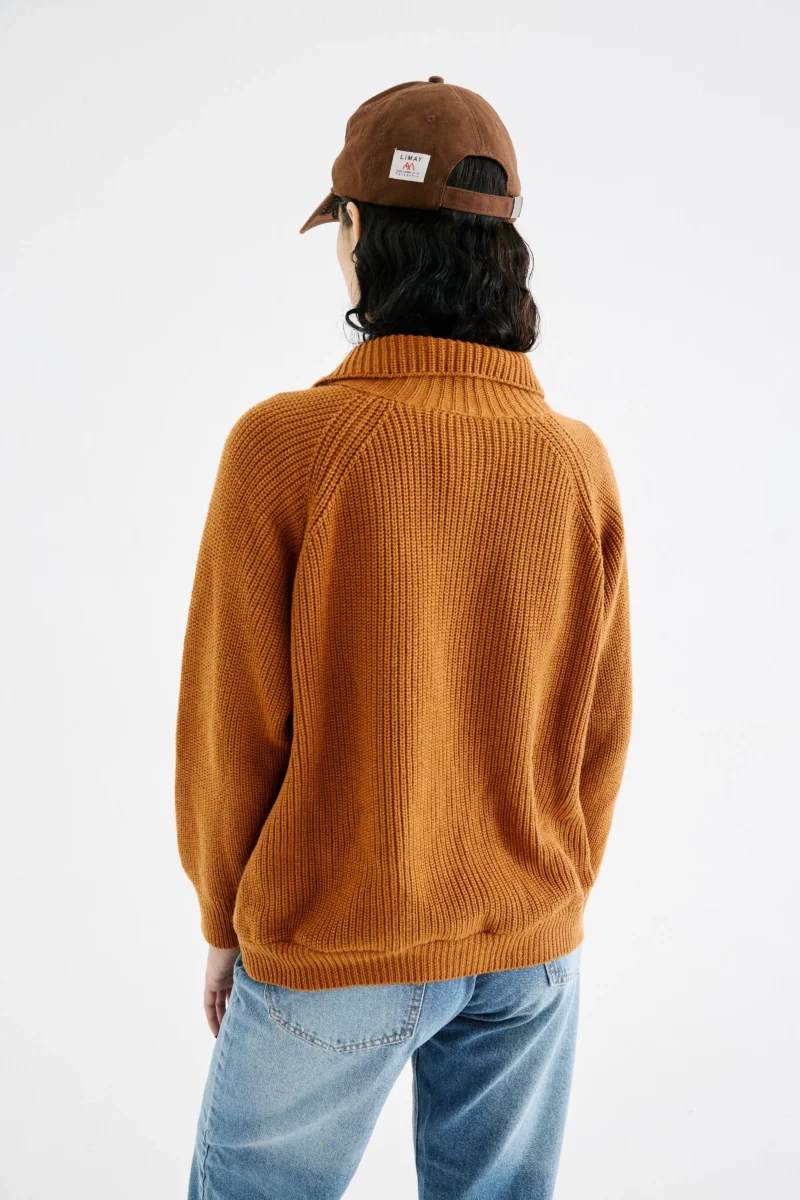 Cardigan chomba marrón - Image 4