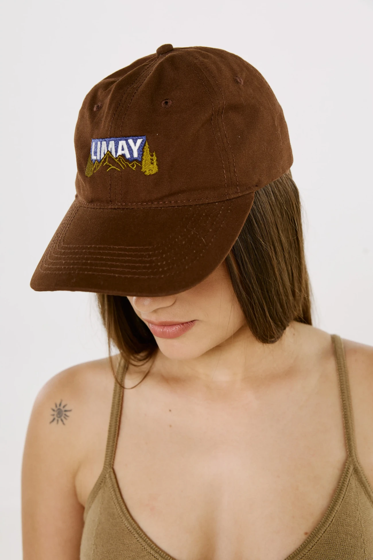 Gorra valle marron