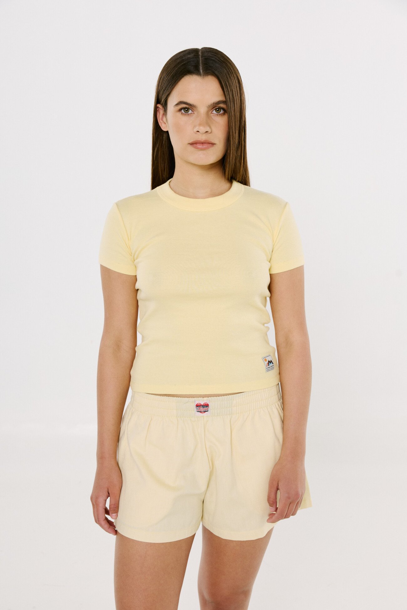 Remera ribb vainilla