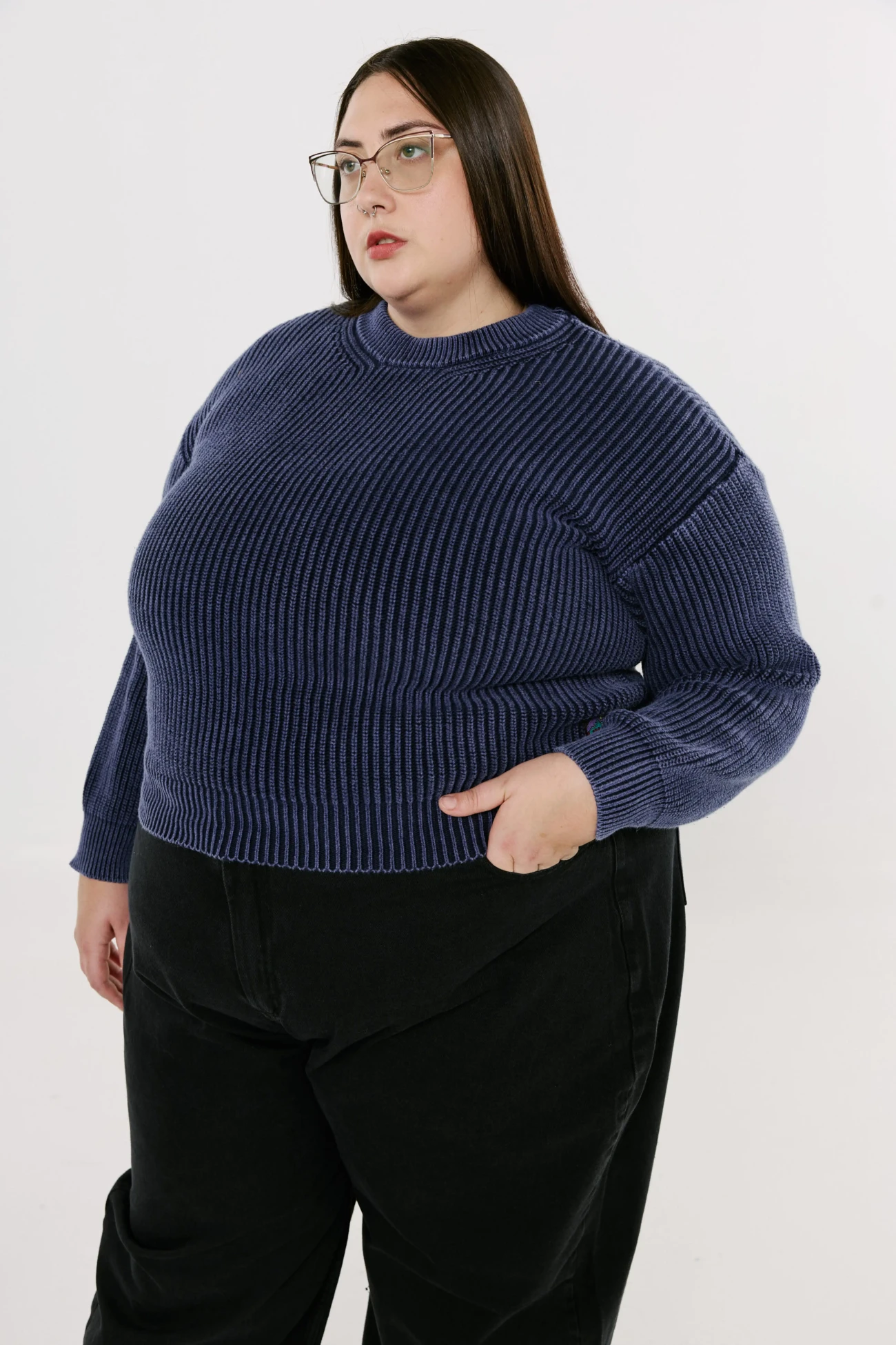 Sweater azul gastado - Image 2