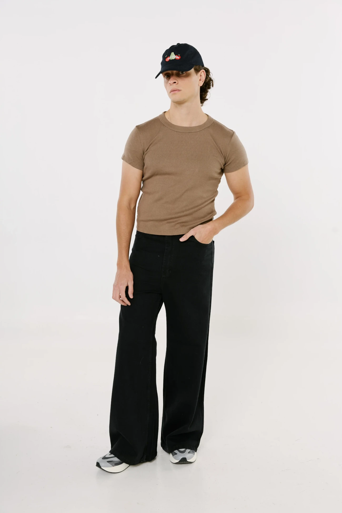 Remera ribb marron - Image 2